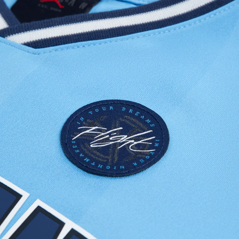 Jordan Blue Kids' Sports Mesh Jersey and Shorts Set  | Best Price UAE